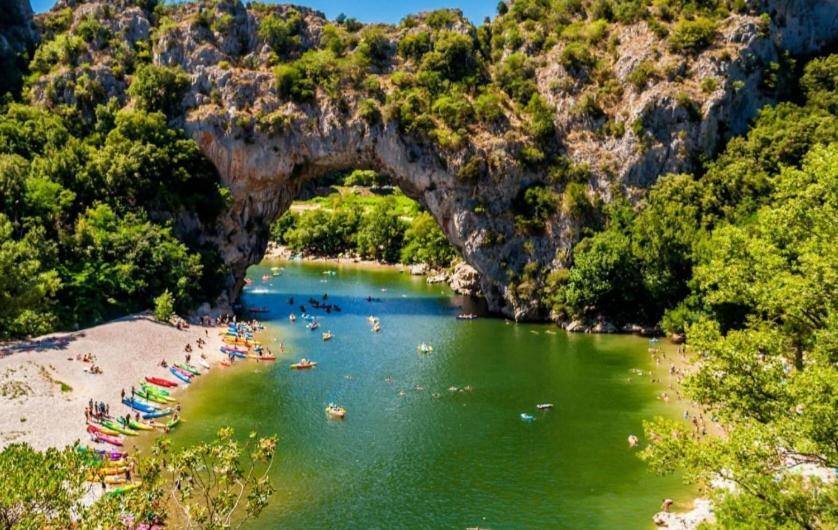 Gite Le Tilleul Vallon Pont D'Arc Exteriér fotografie
